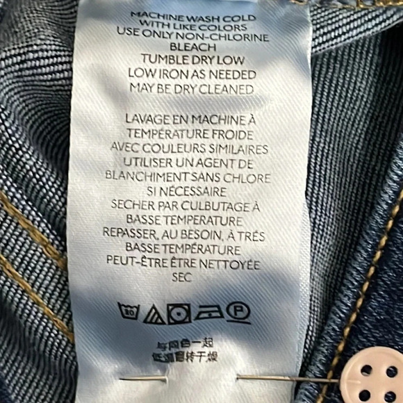 Free People/We The Free Raw Hem High Rise Skinny Jegging in Deep Indigo - Sz 26 - Picture 7 of 8